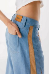 Pantalon Murra Combinado Jean