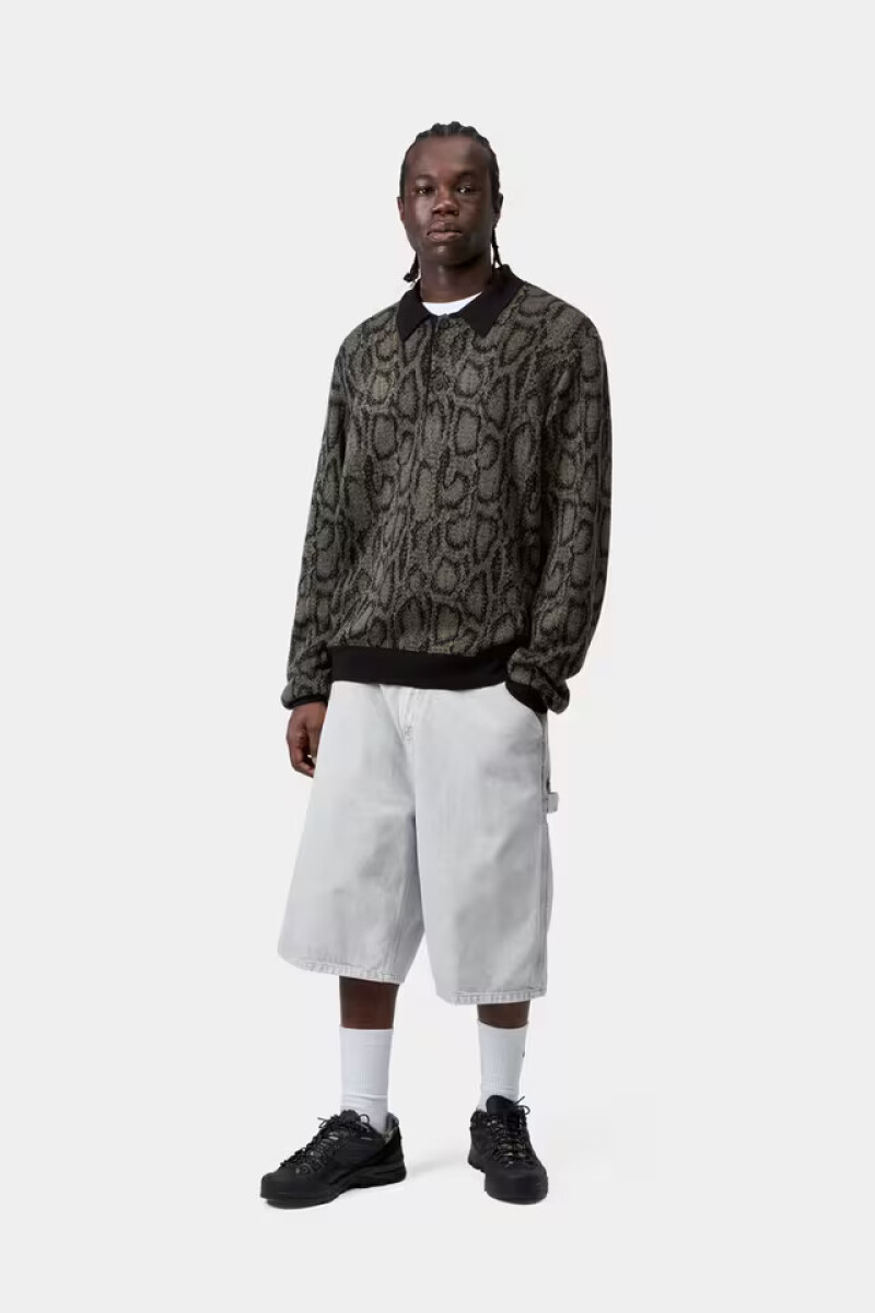 L/S Snake Polo Verde