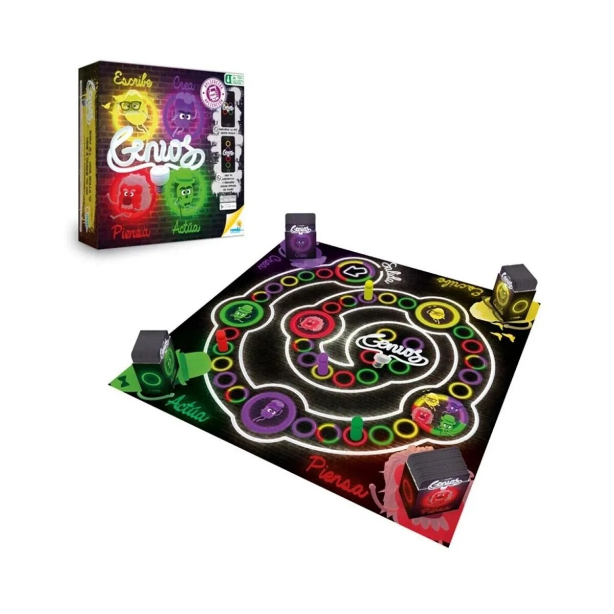 Juego de mesa Genios Ronda con aplicación 
