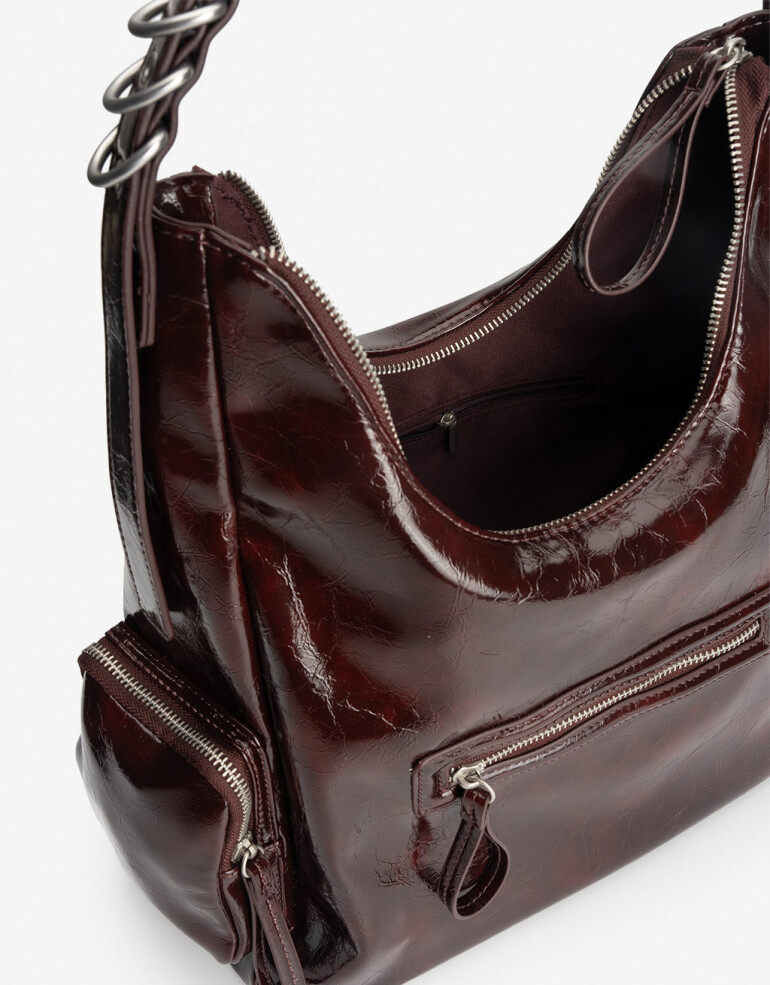 Saca Cartera Saca Multipocket - Rojo Burdeaux
