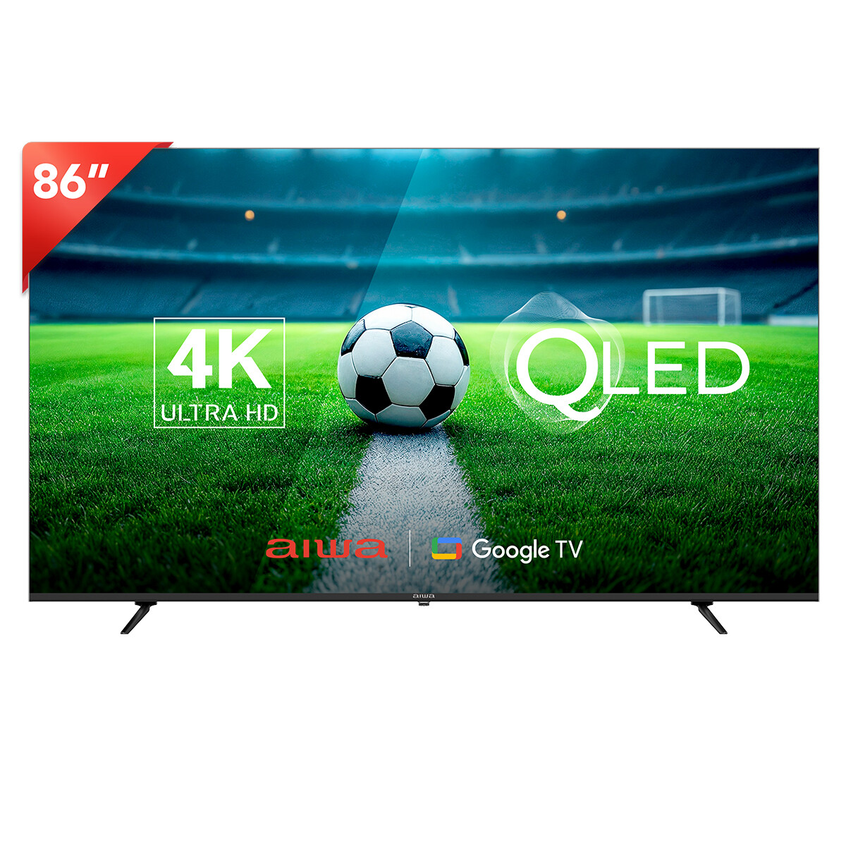 Smart TV 86'' AIWA | Google TV | Ultra HD 4K | QLED 