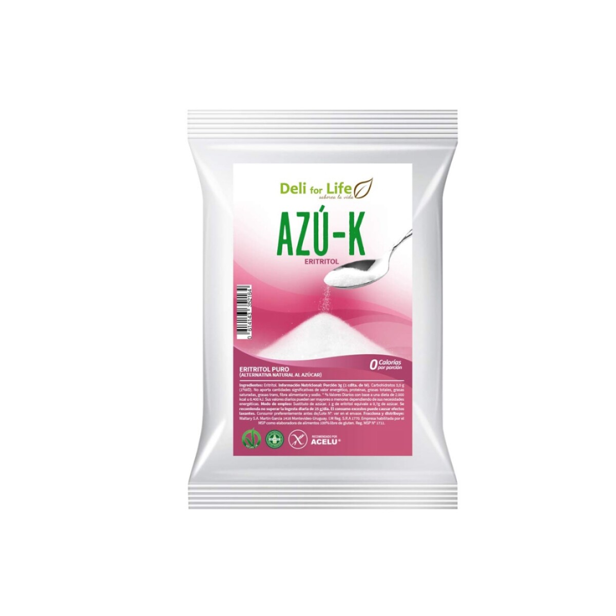 Eritritol Sin Gluten Deli FOR Life 500g 