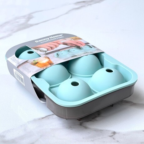 Molde Bola Hielo Silicona x6 Homezaza Molde Bola Hielo Silicona x6 Homezaza