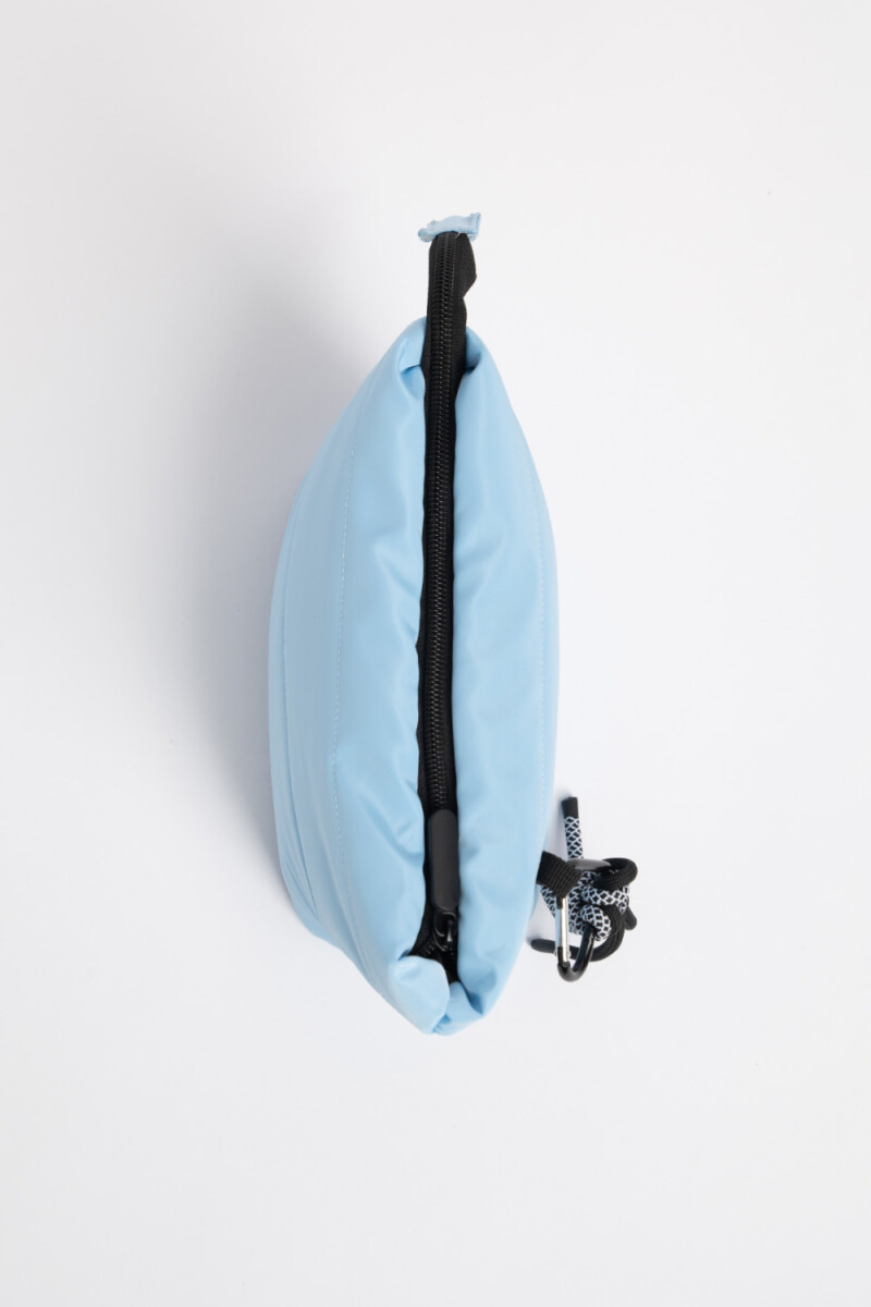 Necessaire capitoneado Celeste