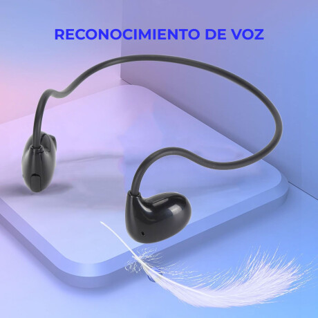 Auriculares Bluetooth Diseno Abierto Comodo Ligero Negro