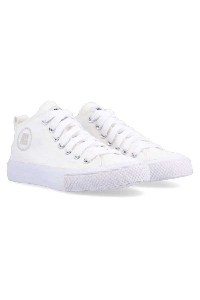 JOHN FOOS MEDIA BOTA 164 LONA Blanco