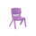 Silla para niños en plástico inyectado colores Violeta