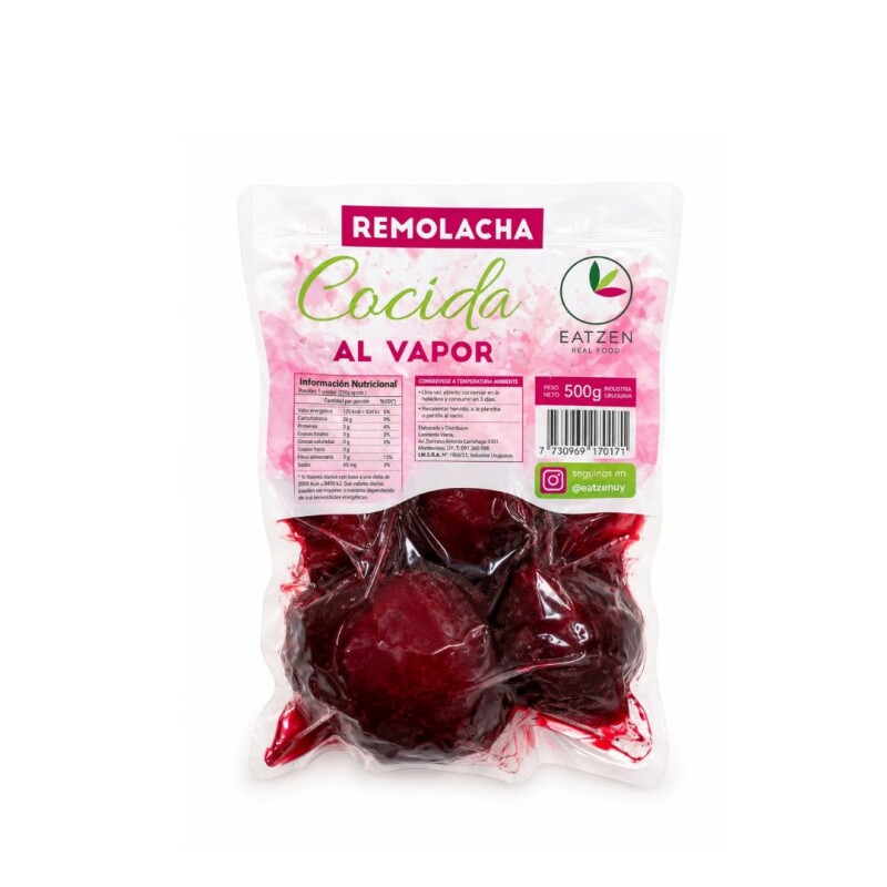 REMOLACHA COCIDA AL VAPOR REMOLACHA COCIDA AL VAPOR