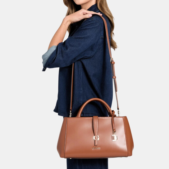 Cartera Guess Carrie Marron 0