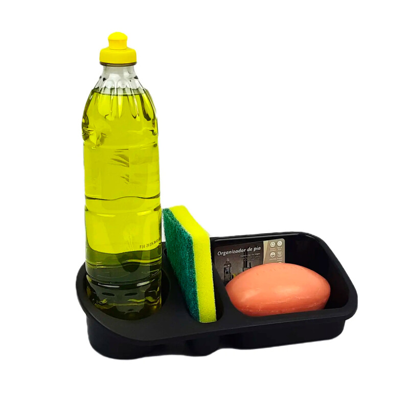 Organizador de fregadero NEGRO