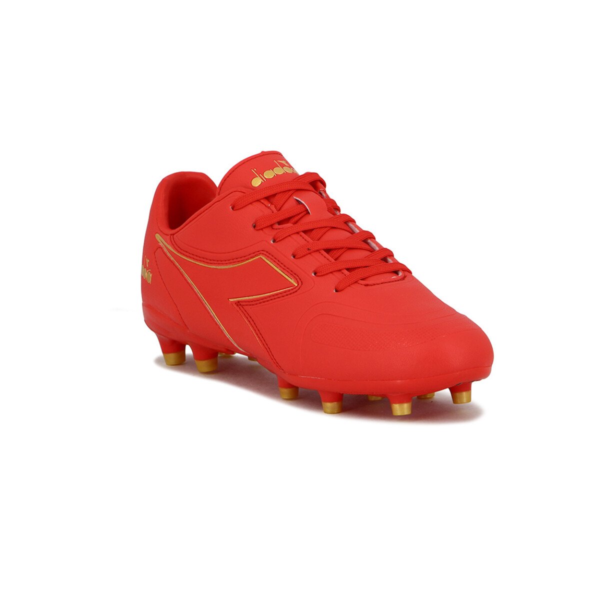 Diadora BARRICA Futbol MD Men Rojo-Dorado - Rojo-Dorado 