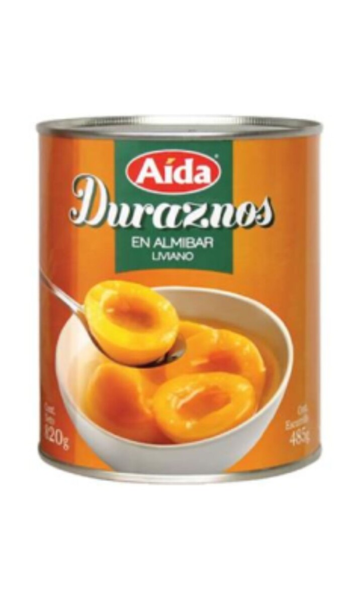 DURAZNO EN ALMIBAR. AIDA 830GRS 