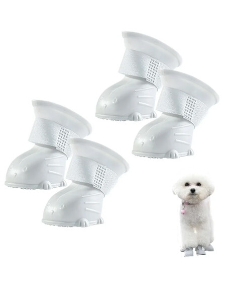 BOTITAS PARA MASCOTAS GRIS CLARO