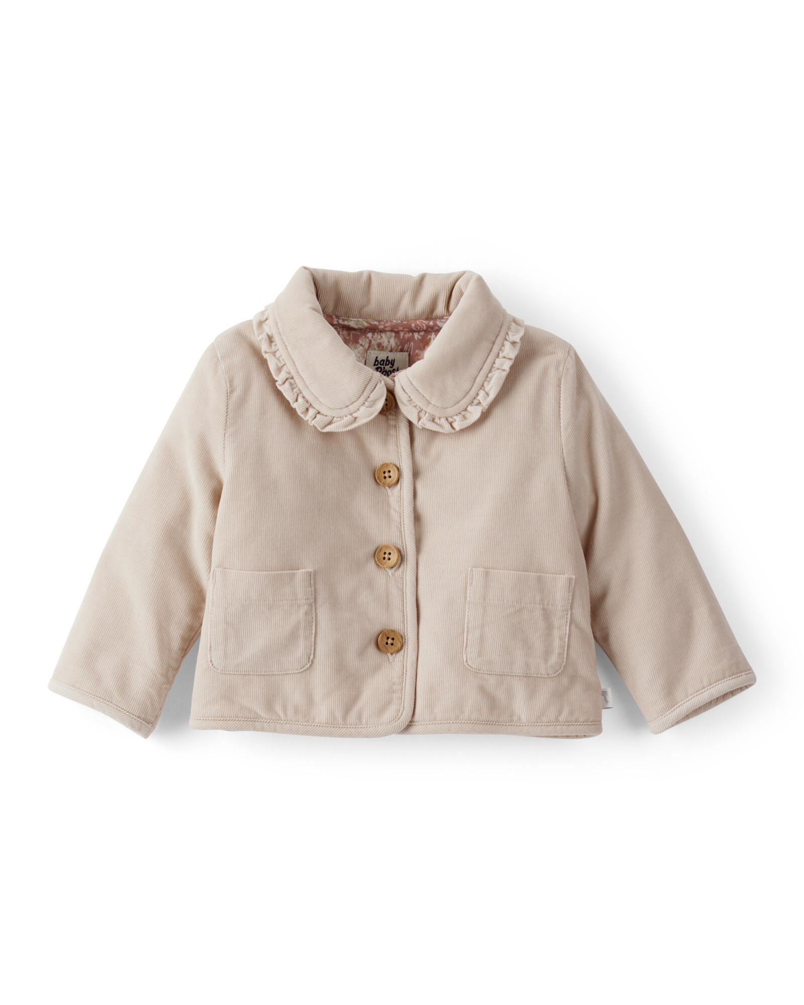 Campera de pana, khaki Sin color