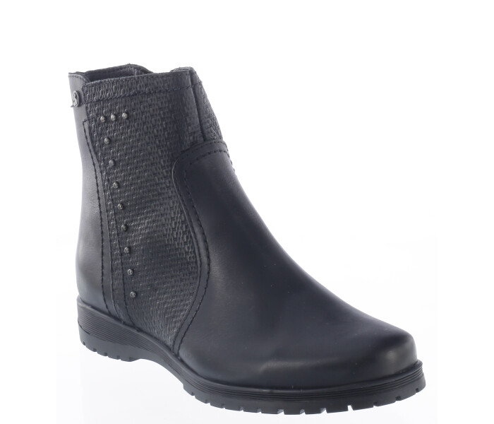 Bota c/cierre Preto/Onix