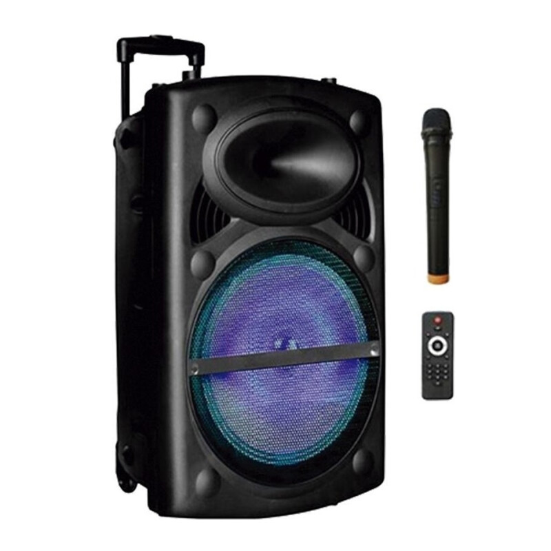 Parlante Eldom Eld15 Portátil Con Bluetooth Negro 220v Parlante Eldom Eld15 Portátil Con Bluetooth Negro 220v