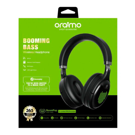 Auriculares Inalámbricos Oraimo Booming Bass OEB-H89D 001