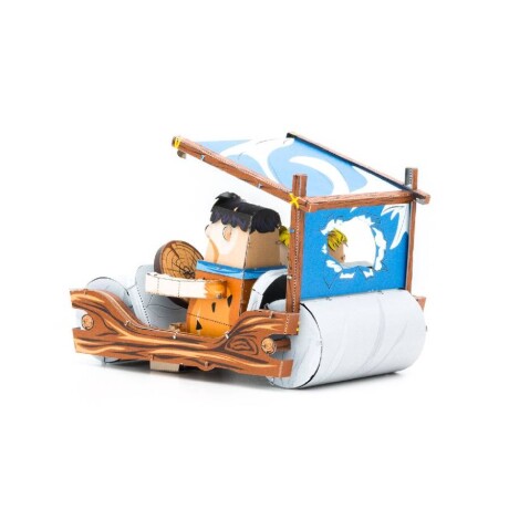 Model Kit Metalico - Metal Earth Premium Series - The Flintstones Car Picapiedras Model Kit Metalico - Metal Earth Premium Series - The Flintstones Car Picapiedras