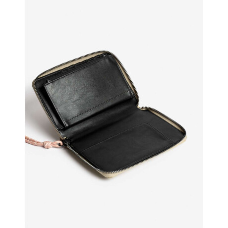 Billetera Fichero Con Bolsillo Verde Claro