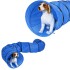 Tunel Gigante Perro Gato Mascota Redondo Tubo Interactivo Variante Color Azul