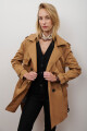 TRENCH CAPUCHA MIDI CAMEL