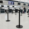 Poste Separador Metálico Filas Empresas Bancos Boliches Poste Separador Metálico Filas Empresas Bancos Boliches