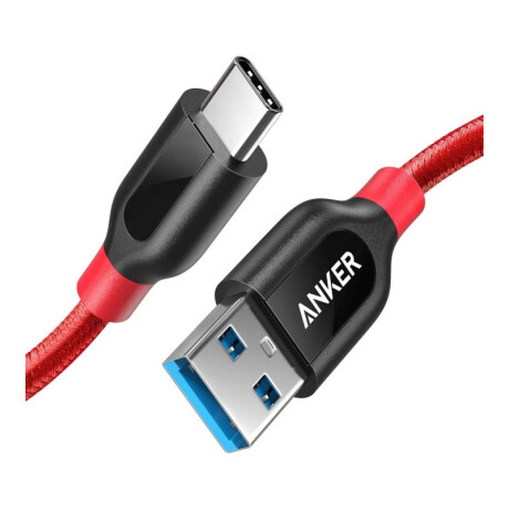 Powerline+ Usb-c To Usb 6ft Red Powerline+ Usb-c To Usb 6ft Red