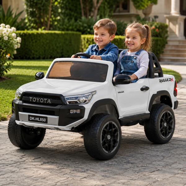 Camioneta A Batería Infantil Toyota Hilux Dkhl850 CAMIONETA ELECTRICA TOYOTA HILUX DKHL850