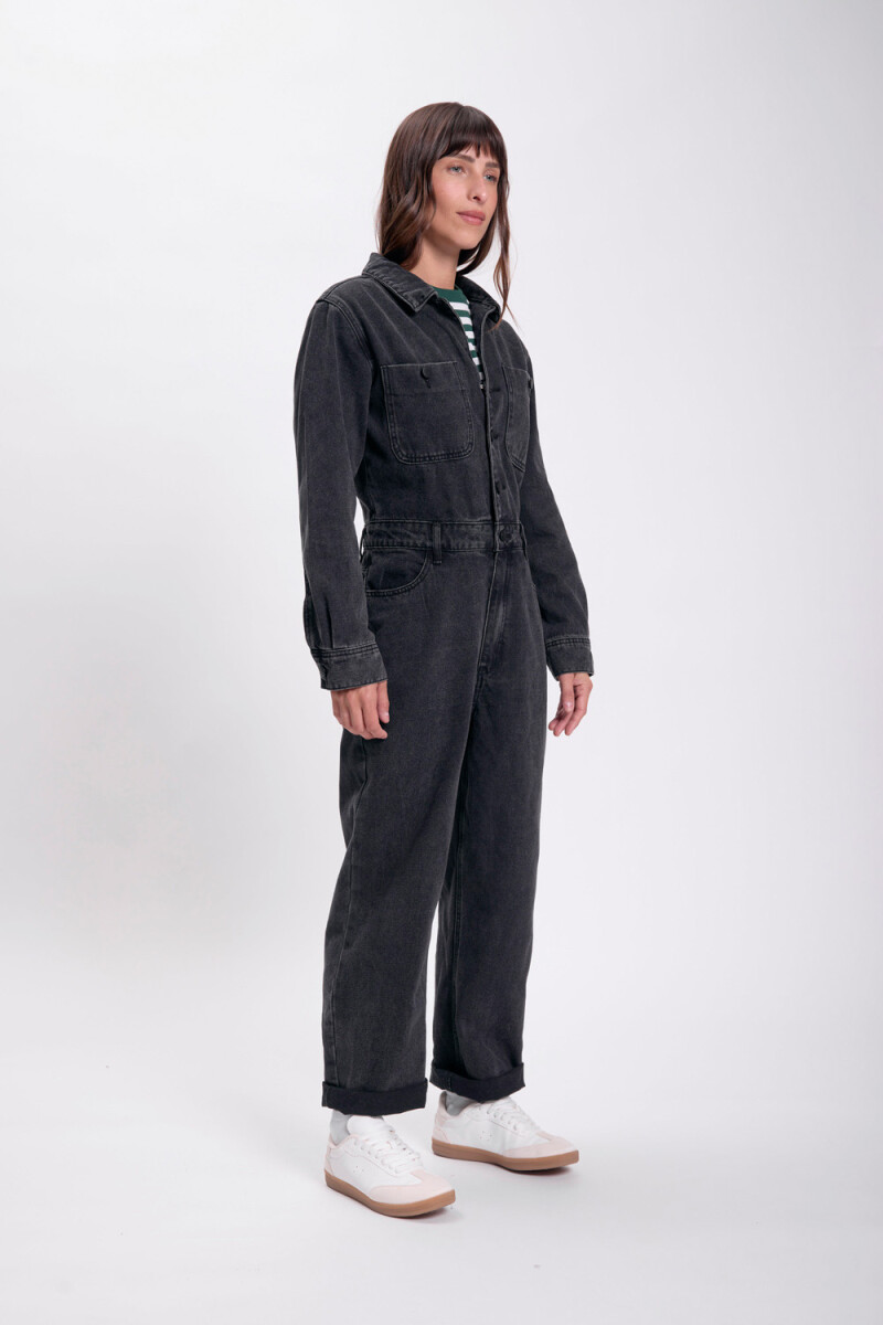 Mono de jean Negro