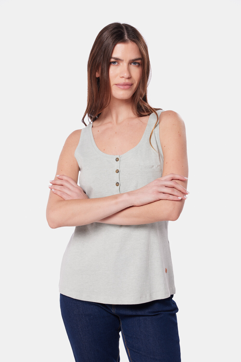 MUSCULOSA LISA Verde