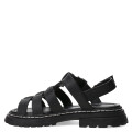 Sandalias de Niña MINI Miss Carol WASILLA franciscana Negro