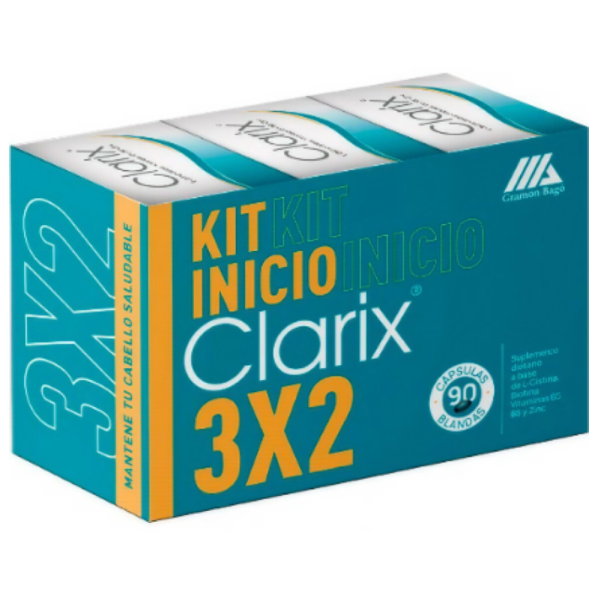 Clarix Kit Inicio 90 Cápsulas 