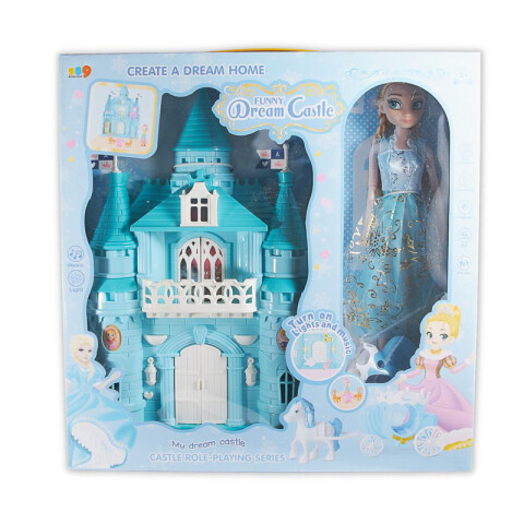 Outlet Castillo Villa c/Muñecos 37*36cm Outlet Castillo Villa C/muñecos 37*36cm