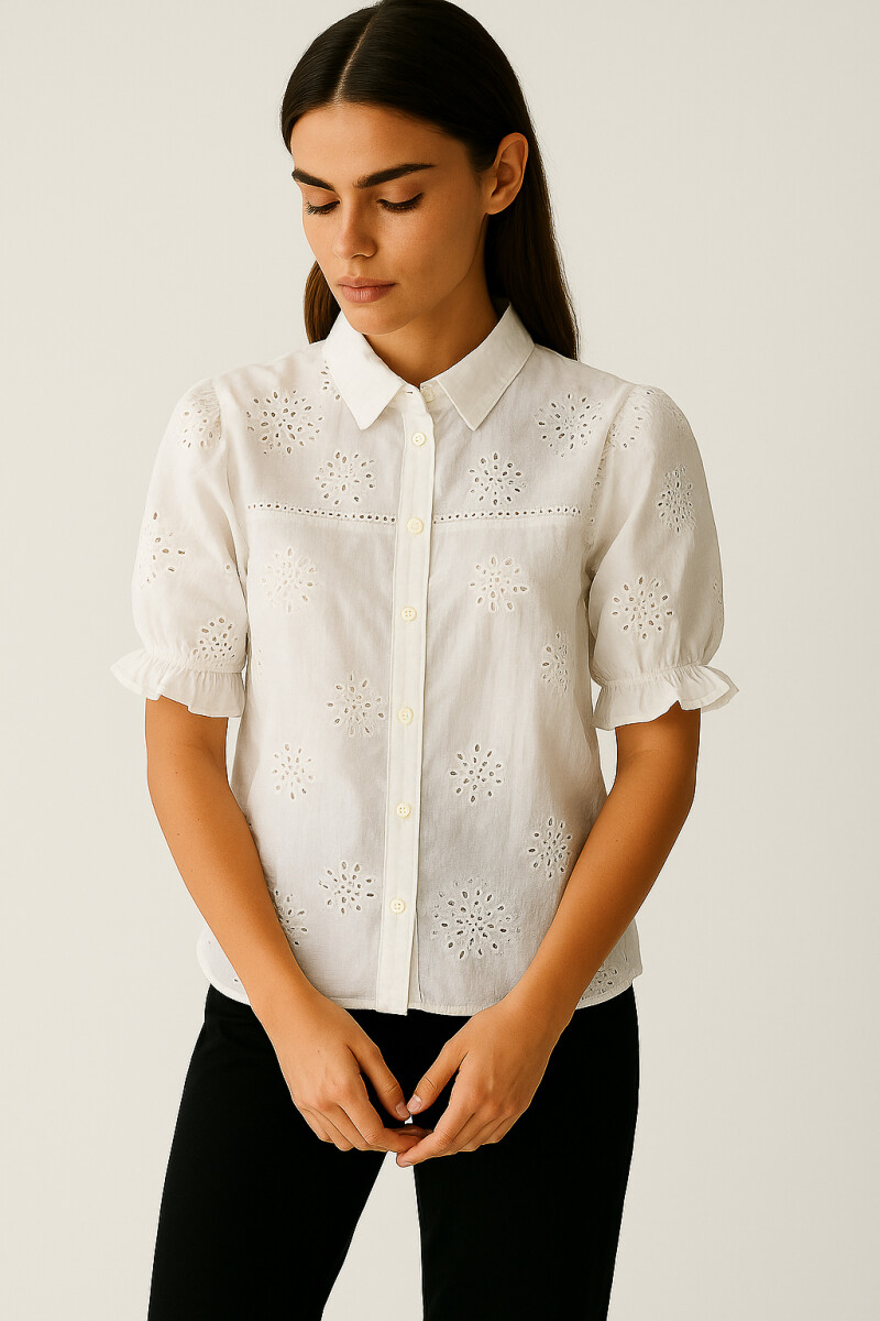 Blusa Bavarian - Blanco 
