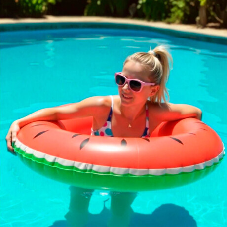 SetX4 Salvavidas Flotadores Piscina Donas Frutas 90cm Fruta