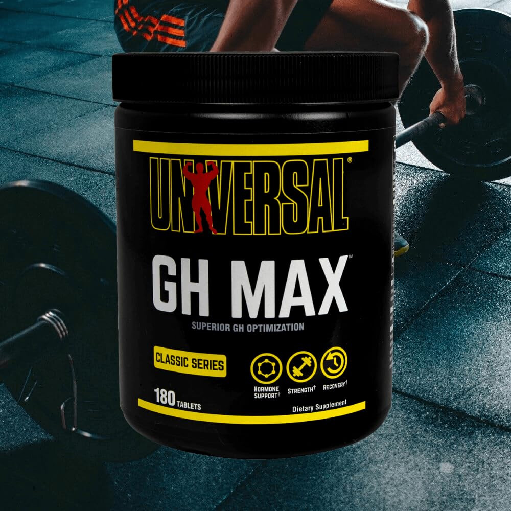 GH Max 180 Tabletas | Universal Nutrition | Arginina y Ornitina GH Max 180 Tabletas | Universal Nutrition | Arginina y Ornitina