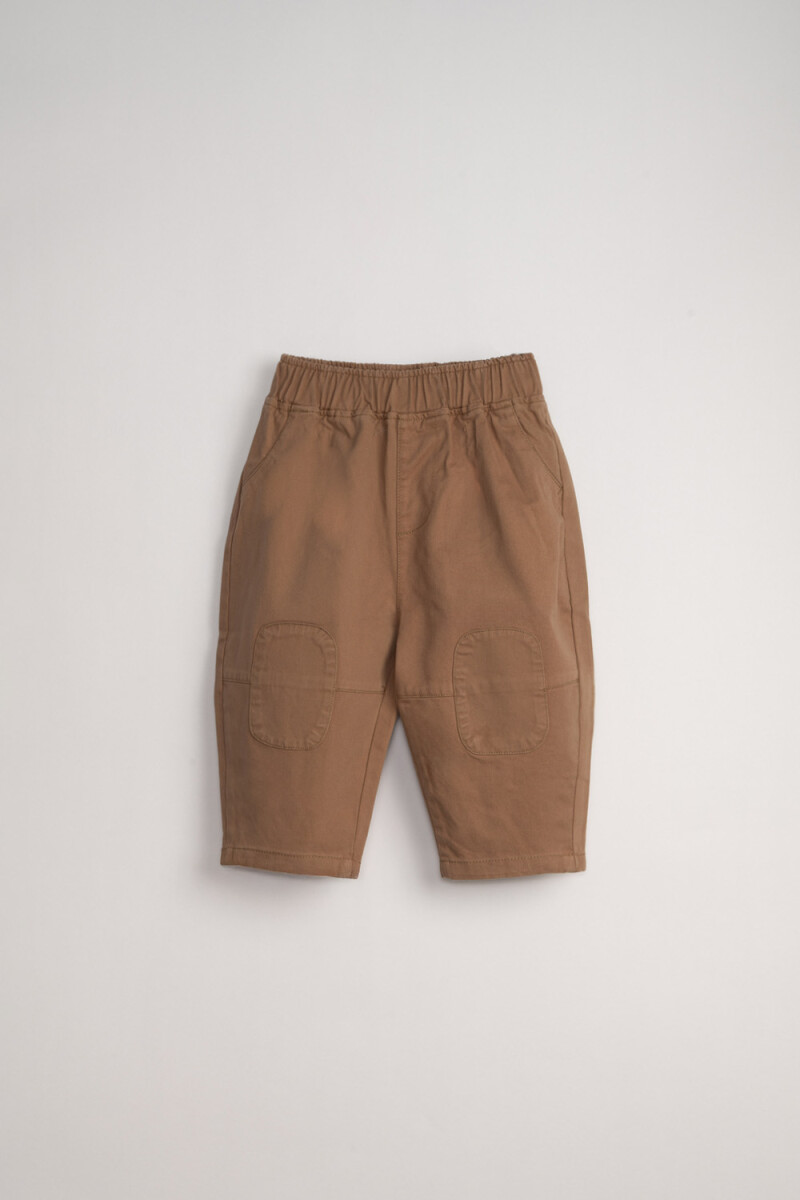 Pantalón bolsillo - Marrón 