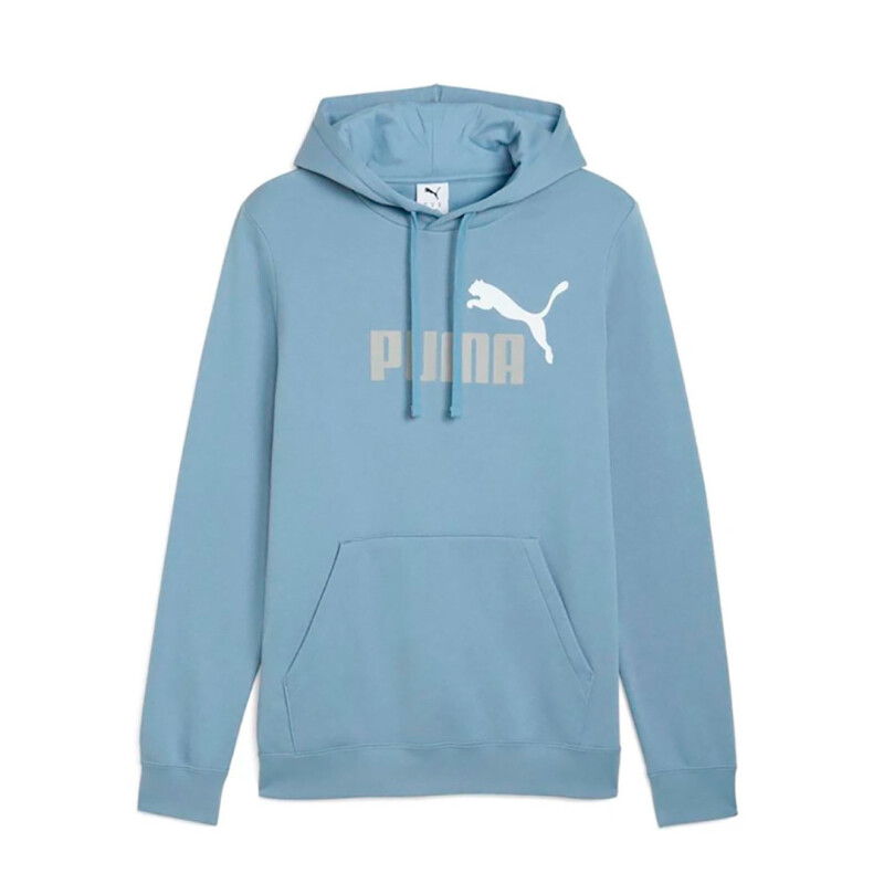 Canguro de Hombre Puma Ess 2 Color Logo Hoodie Celeste
