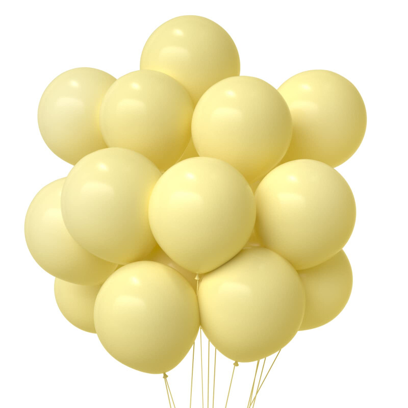 Globo Pastel x50 Und Fessta Amarillo