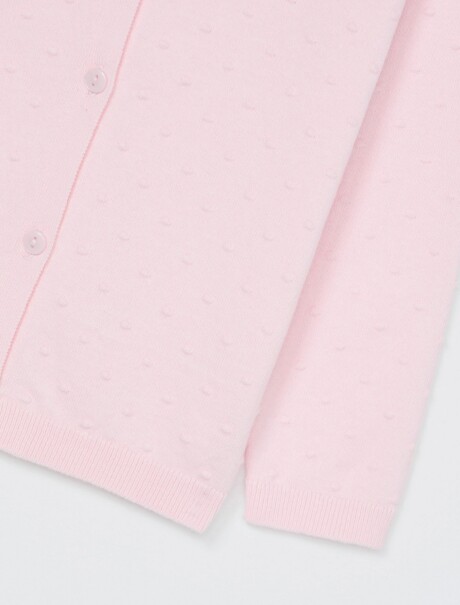 CARDIGAN INFANTIL ROSADO