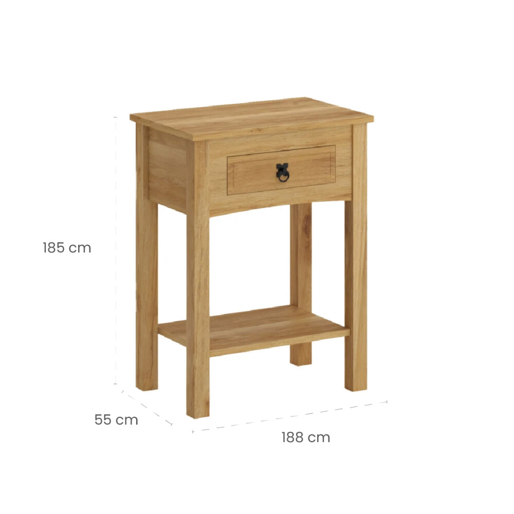 Mesa de luz Sommier - Linea Mexicana Natural