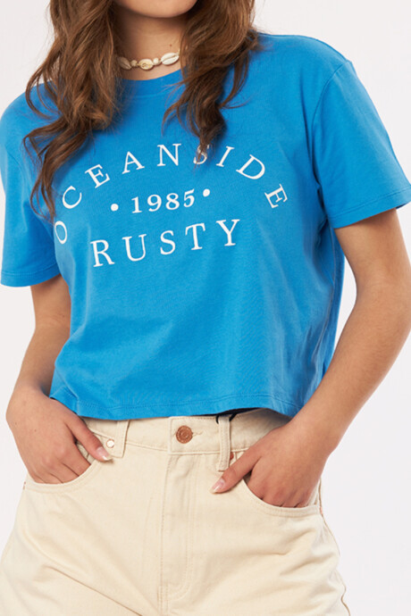 T-SHIRT CALEN RUSTY Azul