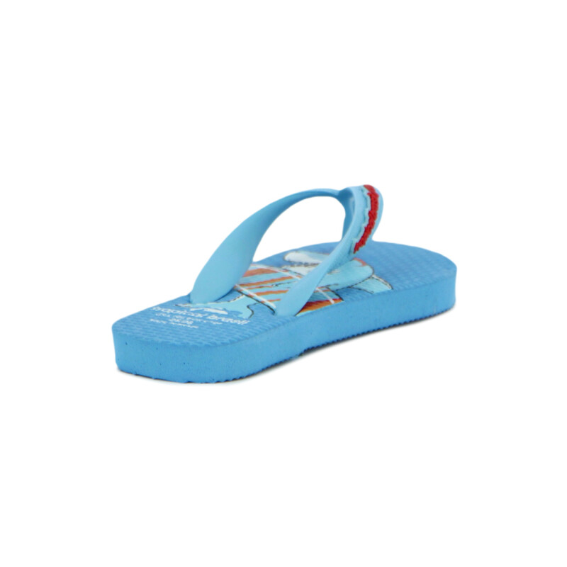 Tropical Brasil Ojota Infantil De Niño - Celeste Celeste