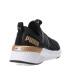 Championes de Mujer Puma Softride Harli Slip On Negro - Dorado - Blanco
