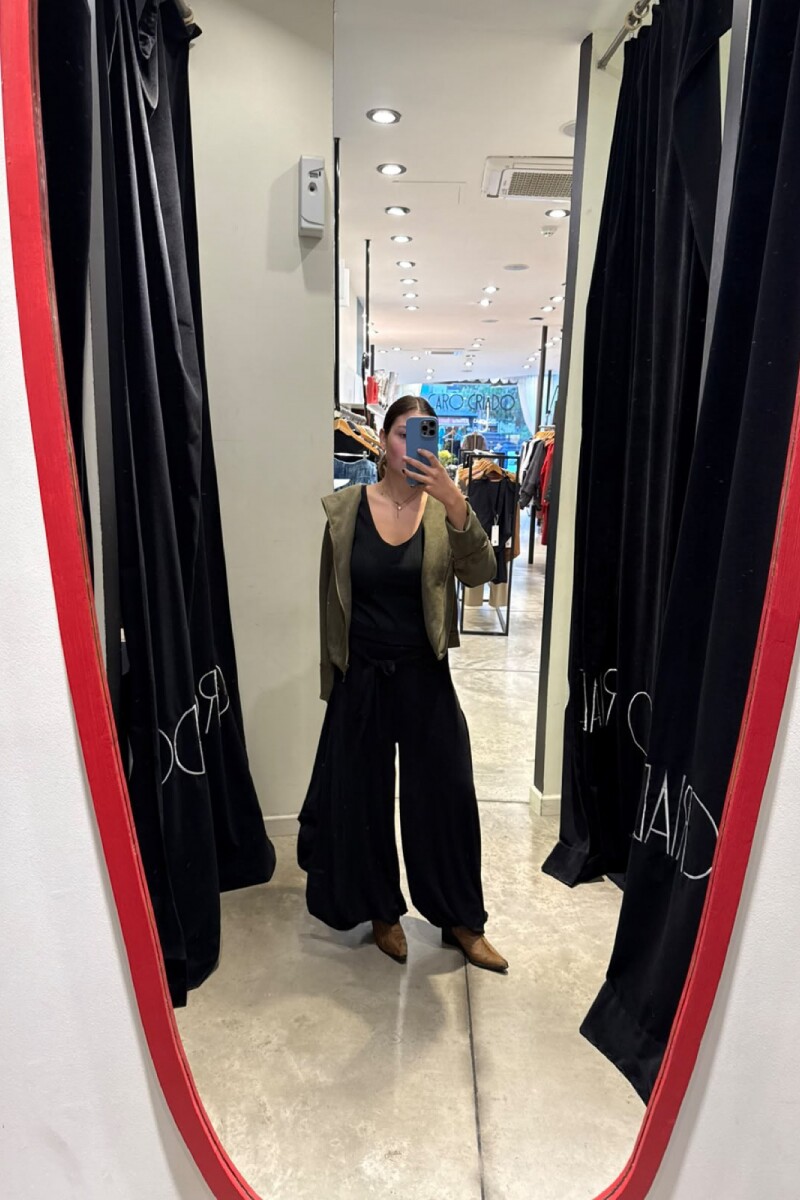 Pantalo Tricoco NEGRO