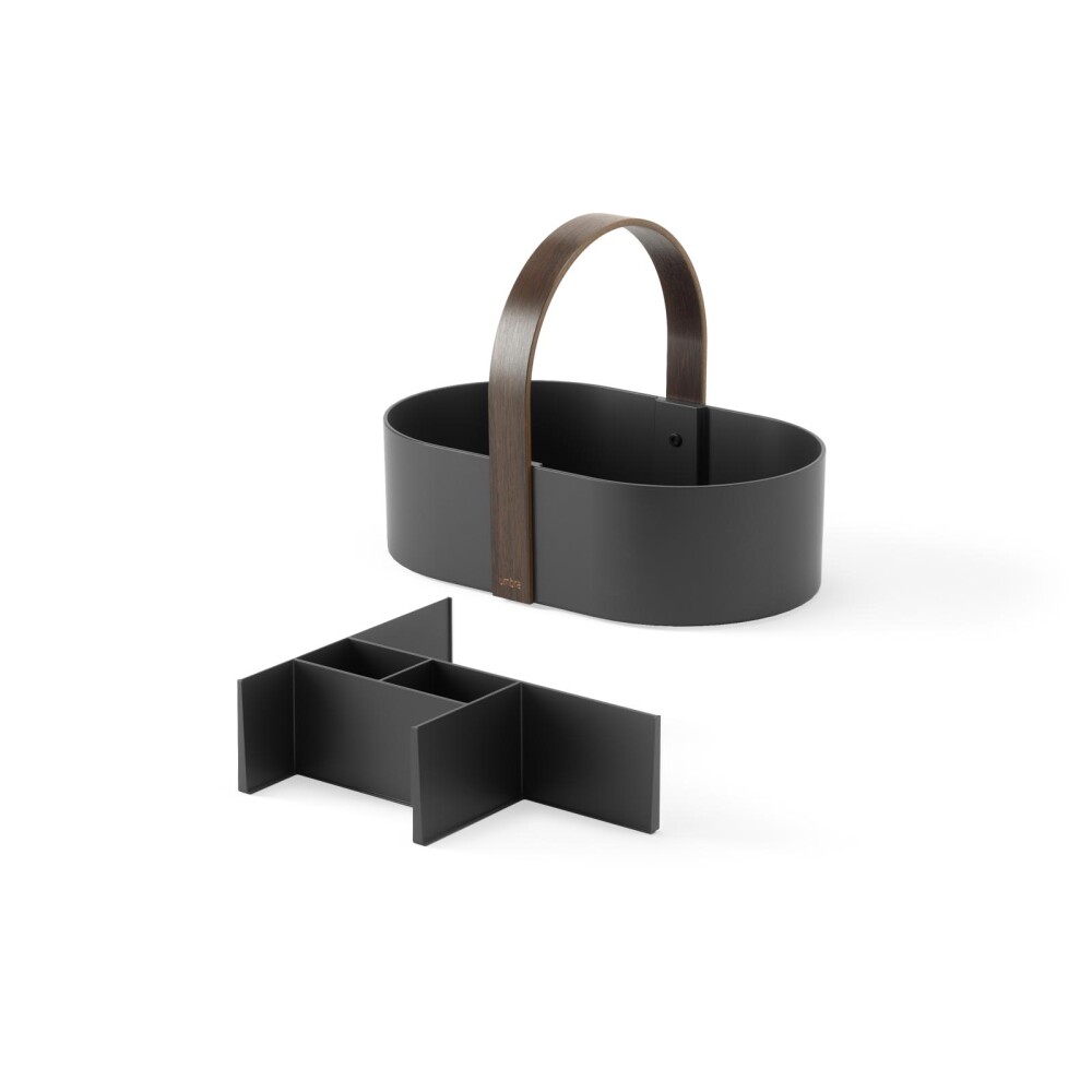 ORGANIZADOR PLASTICO-RECICLADO NEGRO BELLWOOD