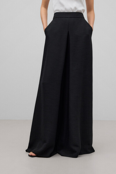 PANTALÓN ANCHO Negro