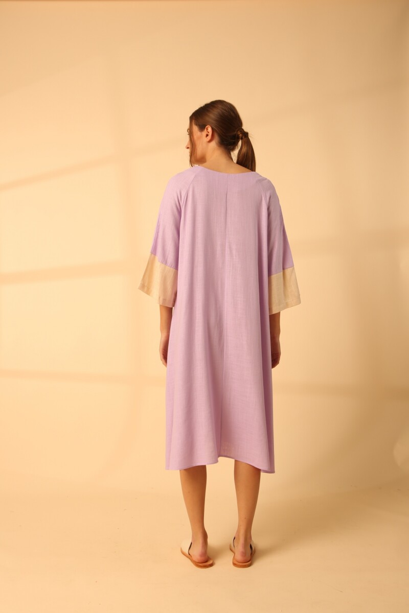 TUNICA JAPAN SS24 Lila Y Beige