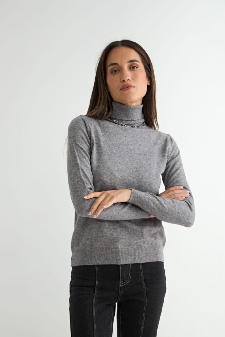 POLERA ARISTATA GRIS