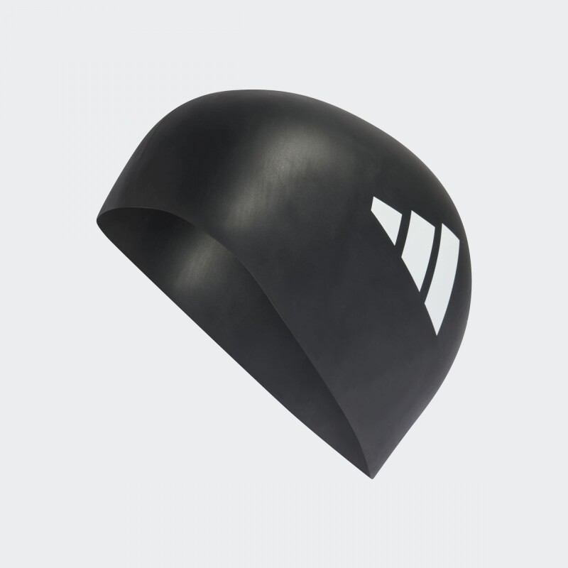 Gorro de Natación adidas 3 Tiras Negro